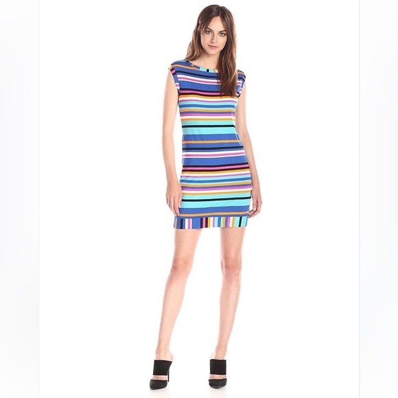 Trina Turk Women's Sleeveless Zinnia Solana Stripe Jersey Dress size S - Picture 1 of 9